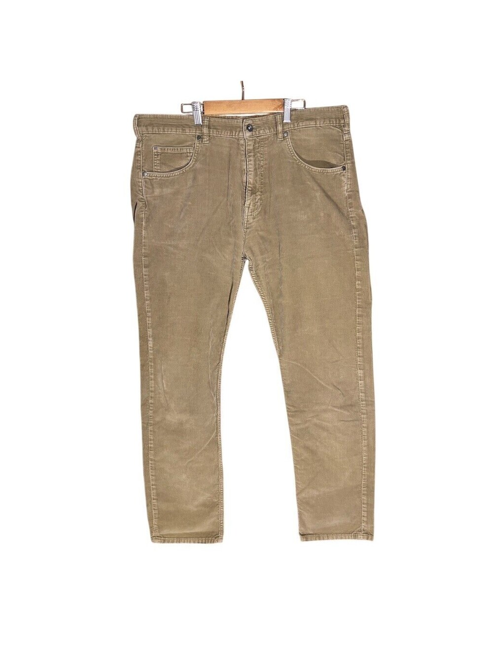 Patagonia Pants Mens 36x32 Brown Corduroy Straight Leg 5-Pocket Khakis